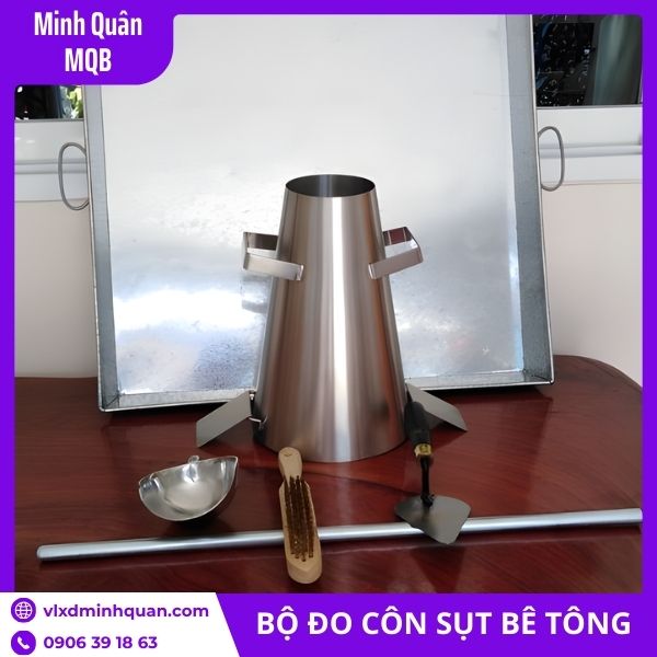 Cấu Tạo Bộ Đo Côn Sụt Bê Tông Tiêu Chuẩn: Kích Thước Côn Và Que Đầm