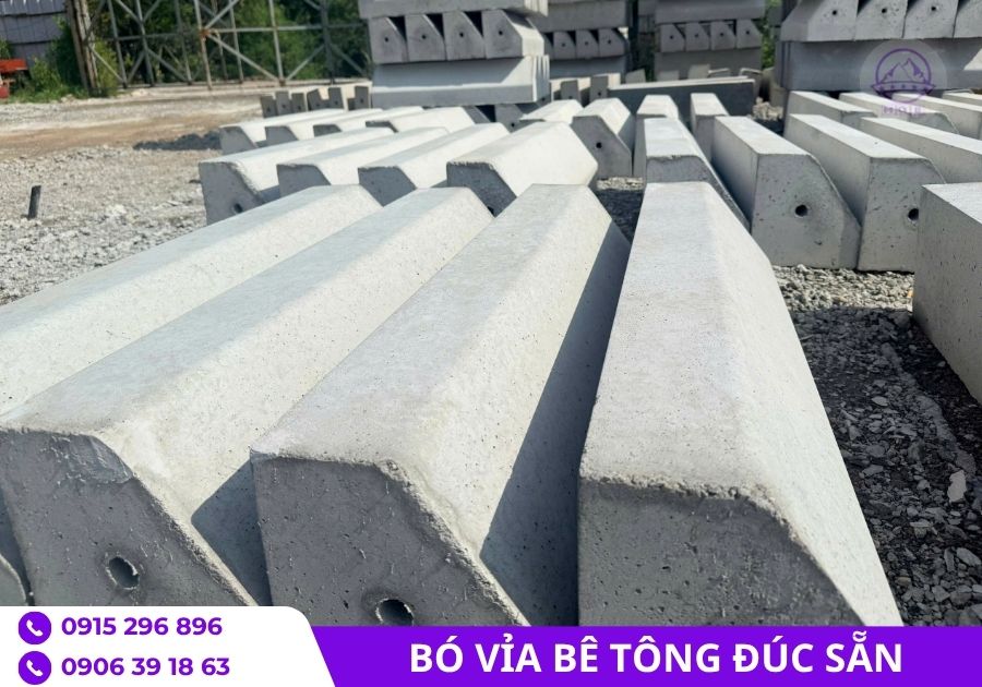 Nên chọn bó vỉa vát bê tông đúc sẵn hay bằng đá tự nhiên để tối ưu chi phí?