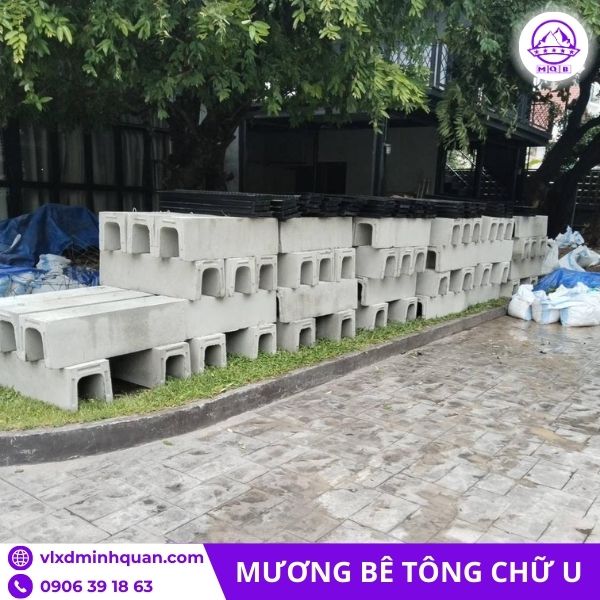 Kích Thước Mương Chữ U Đúc Sẵn Phổ Biến Nhất Cho Hạ Tầng Đô Thị