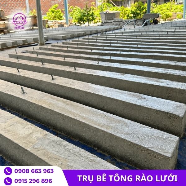 Một số quy cách trụ bê tông phổ biến từ Minh Quân MQB