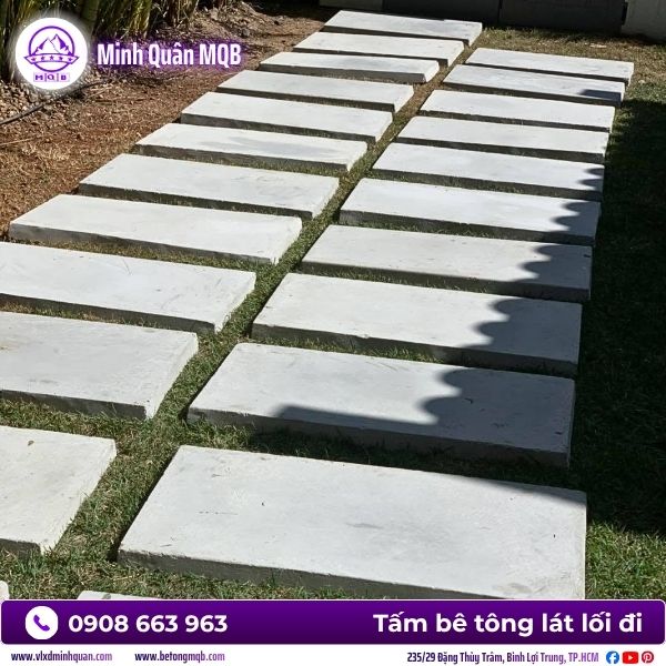 Các yêu cầu bắt buộc khi thi công tấm bê tông lát sân