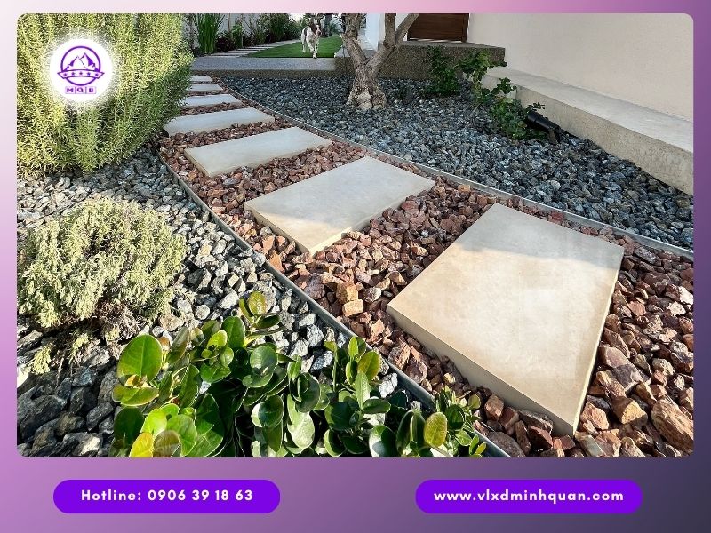 Tấm đan bề mặt nhám lát lối đi và sân vườn